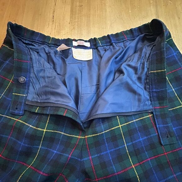 Pendleton Pants Womens 18 Authentic Smith Tartan Plaid Lined Virgin Wool VTG USA - Picture 12 of 15